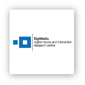 Logo DigiMedia Digital media and interaction research centre